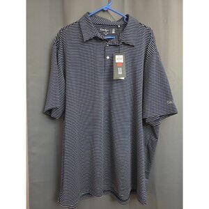 NWT Walter Hagen 11 Majors Golf Polo Shirt Navy UPF 25+ Men’s Sz XXL